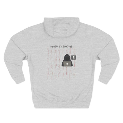 Inner Daemons, Fleece Layered Hoodie