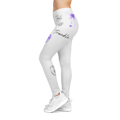 Toil and Trouble Leggings, White