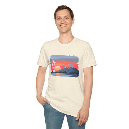Warrior-Poet: Kanto Sunset, T-Shirt