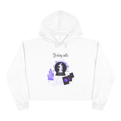 Destiny Calls, Crop Hoodie