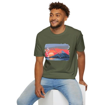 Warrior-Poet: Kanto Sunset, T-Shirt
