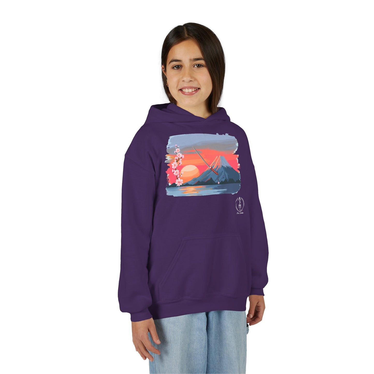 Kanto Sunset, Kids Hoodie