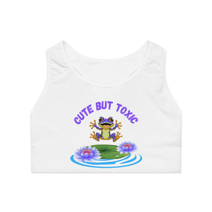 Cute But Toxic Sports Bra