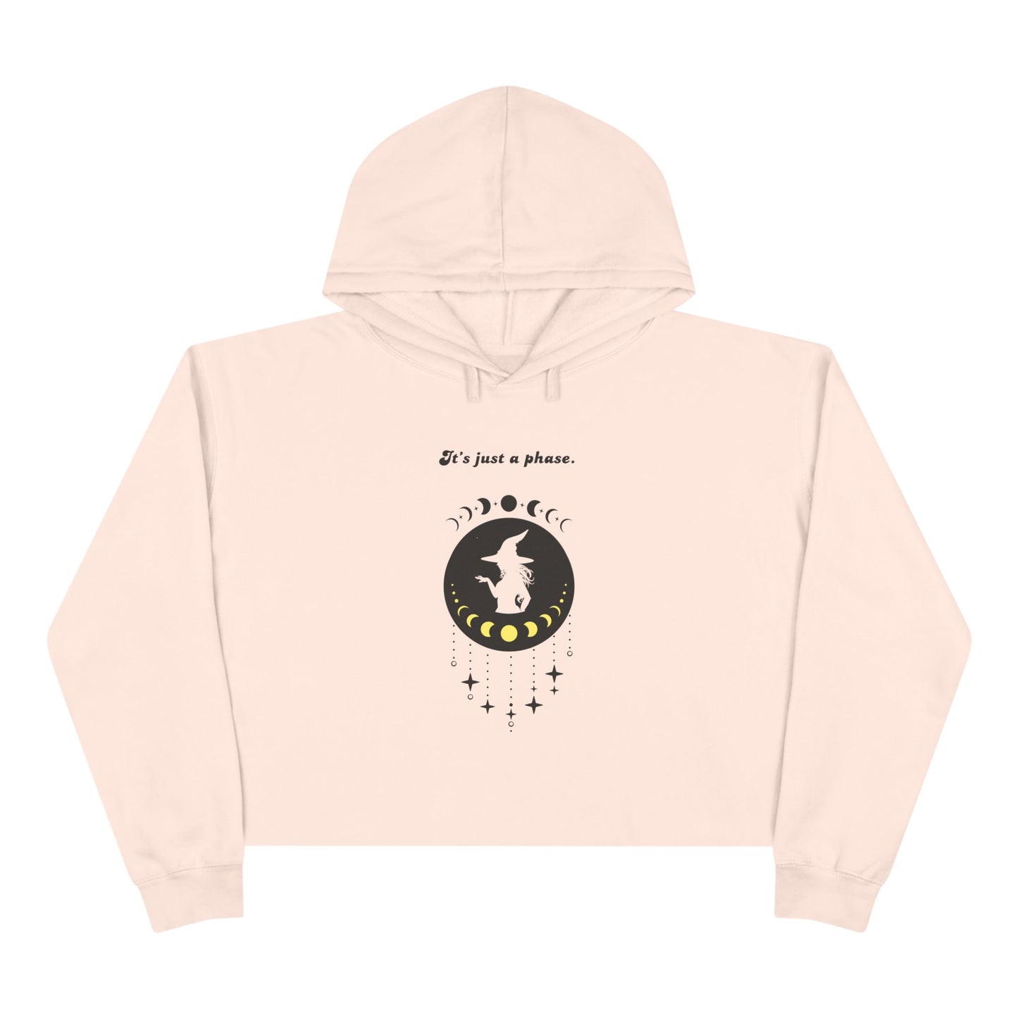Just A Phase, Crop Hoodie