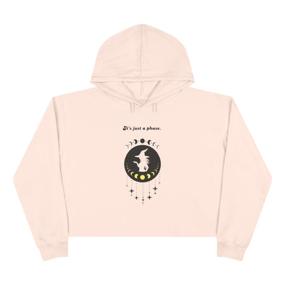 Just A Phase, Crop Hoodie