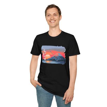 Warrior-Poet: Kanto Sunset, T-Shirt