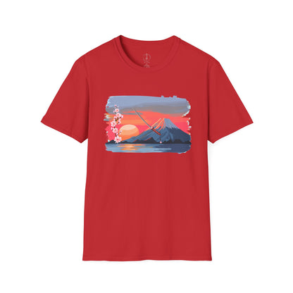 Warrior-Poet: Kanto Sunset, T-Shirt