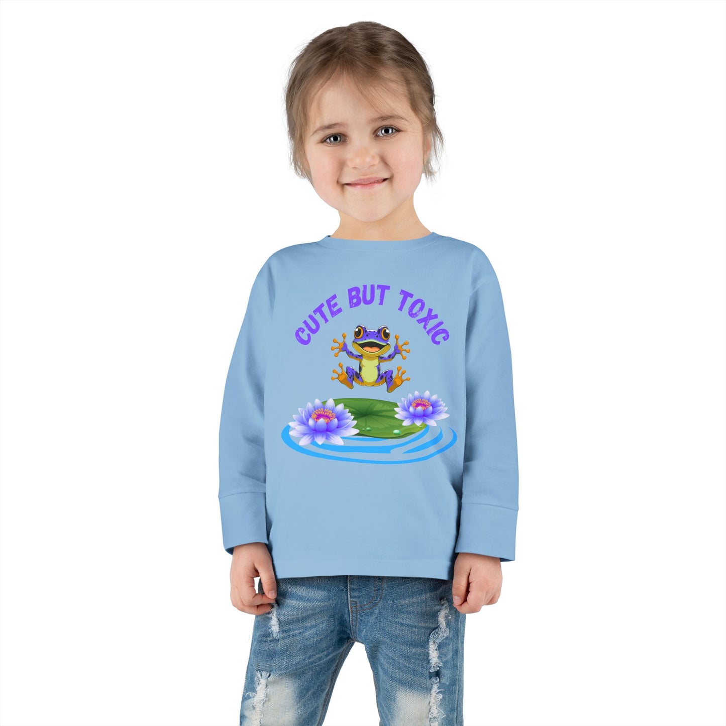 Cute But Toxic, Toddler baby Long Sleeve