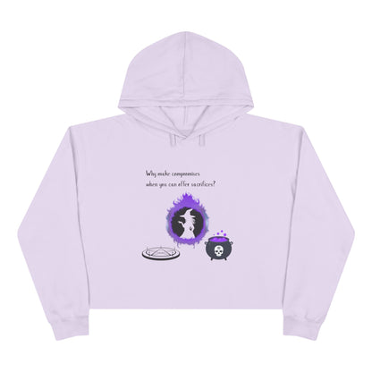 Sacrifices, Crop Hoodie
