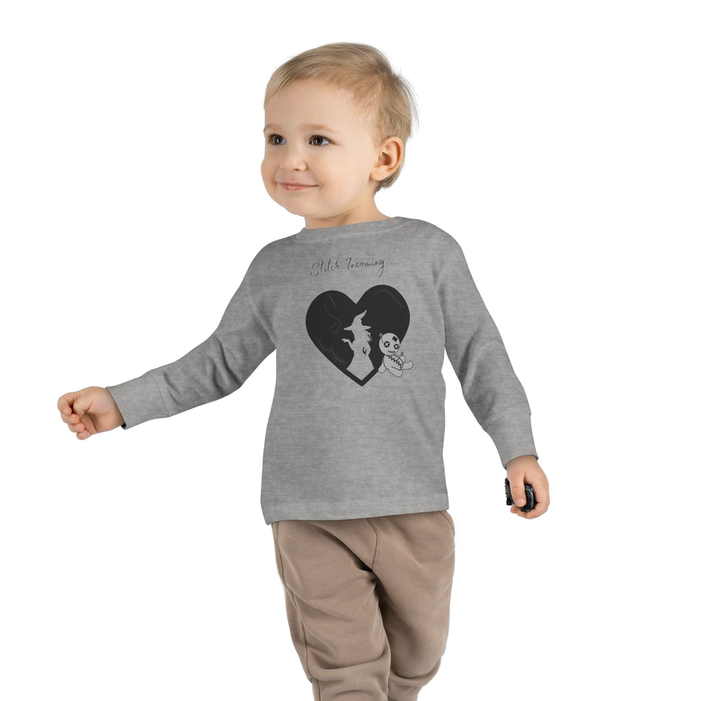 Stitch Incoming, Toddler baby Long Sleeve