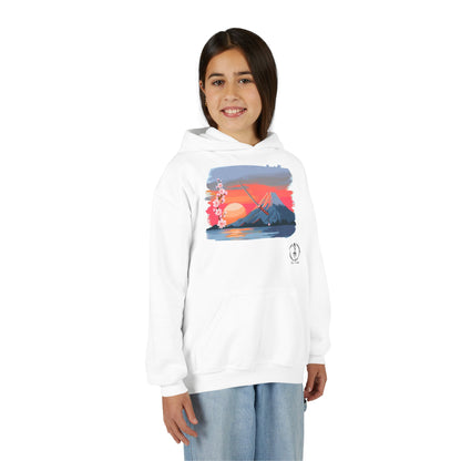 Kanto Sunset, Kids Hoodie