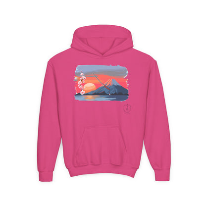 Kanto Sunset, Kids Hoodie
