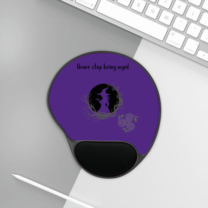 Purple Witchy Mouse Pad