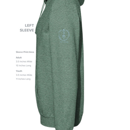 Heather Sport Dark Green - SLEEVE_LEFT
