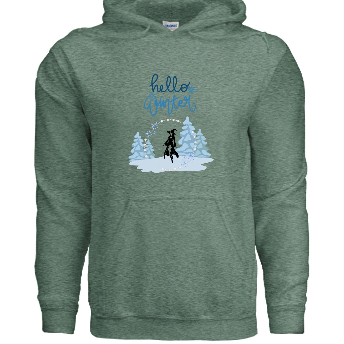 Heather Sport Dark Green - FRONT