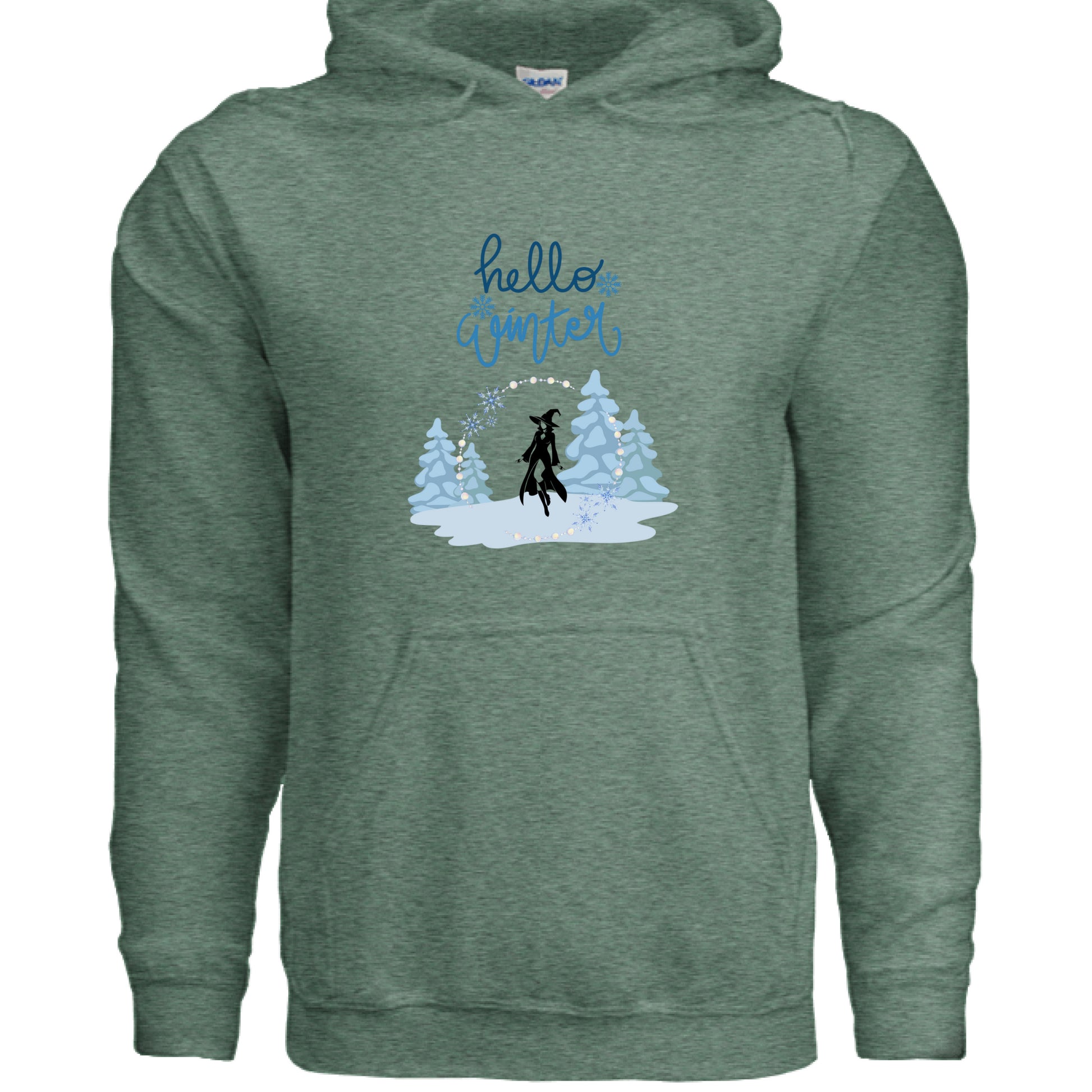 Heather Sport Dark Green - FRONT