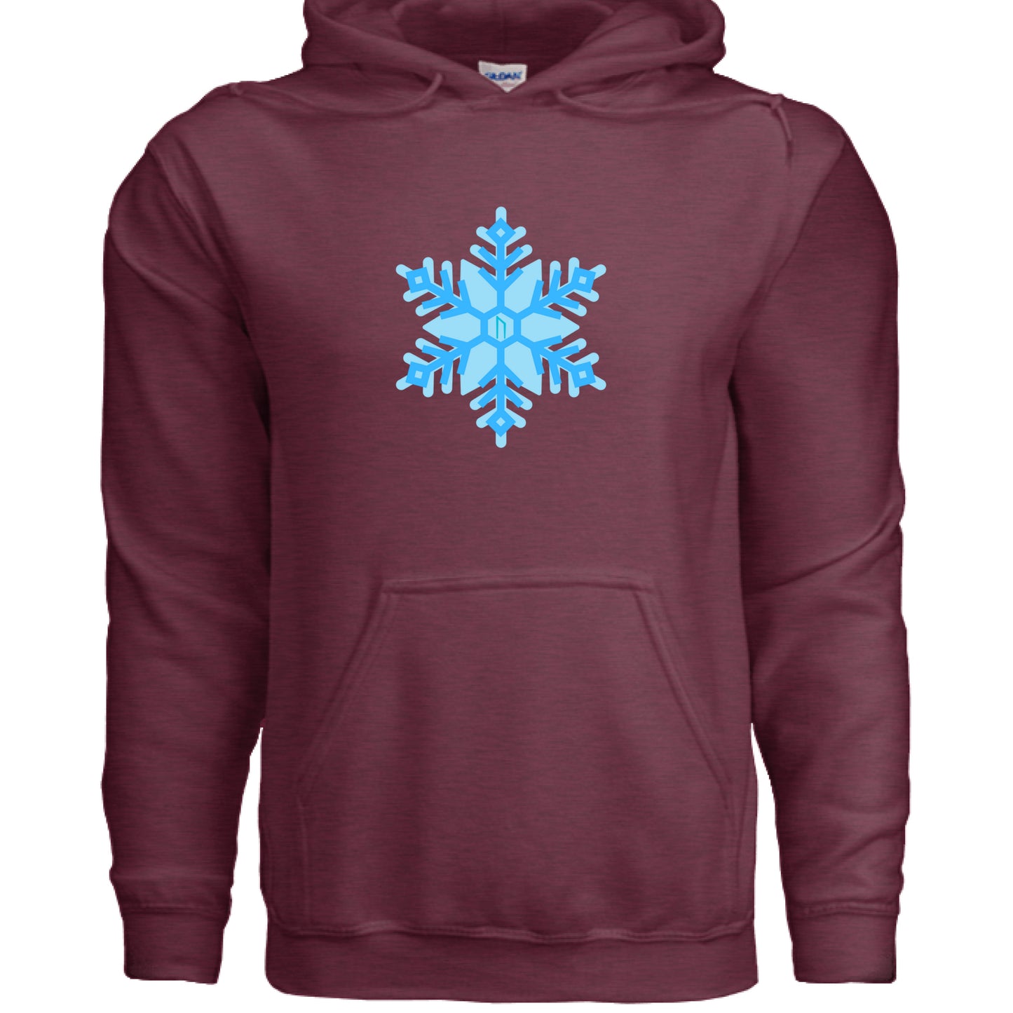 Heather Sport Dark Maroon - FRONT