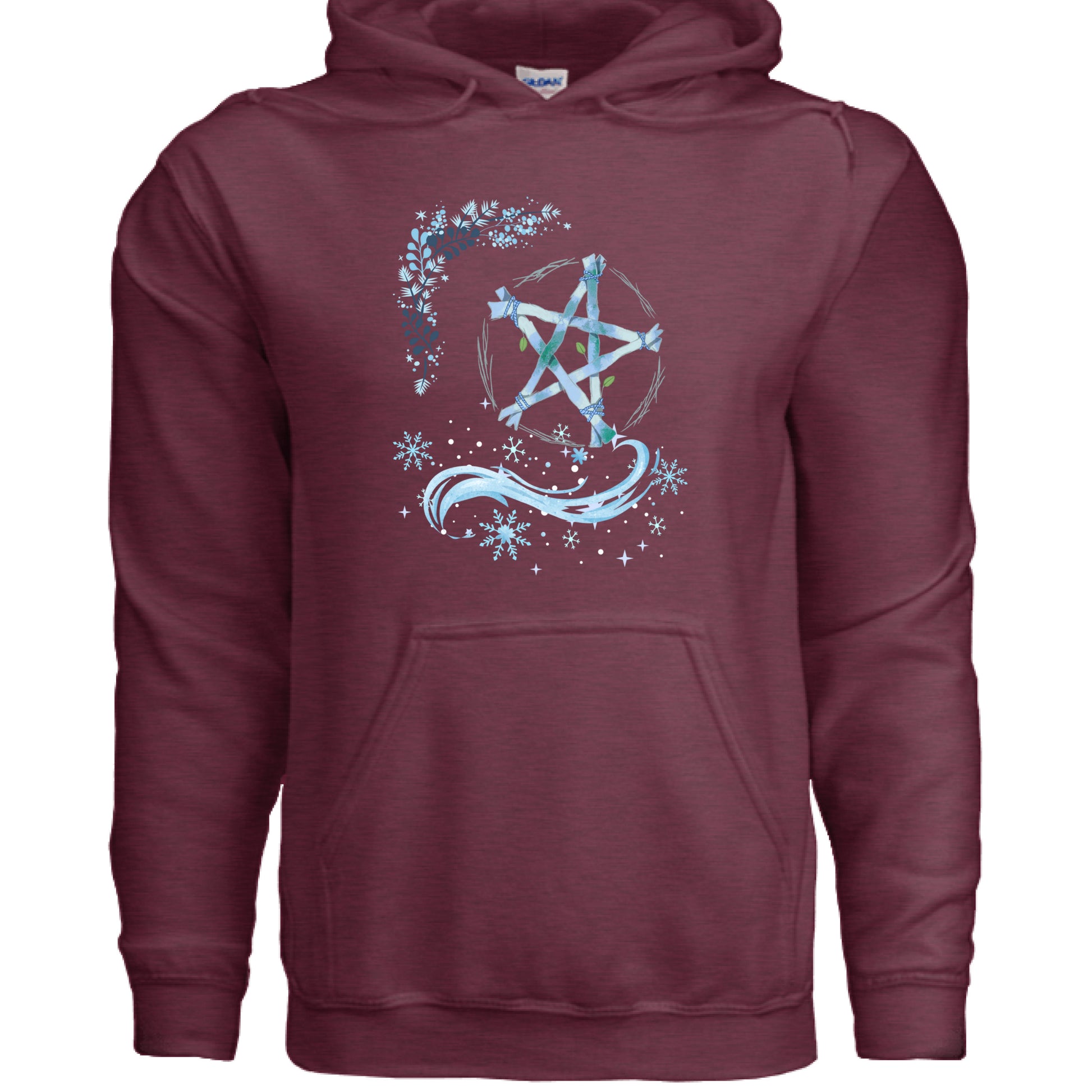 Heather Sport Dark Maroon - FRONT