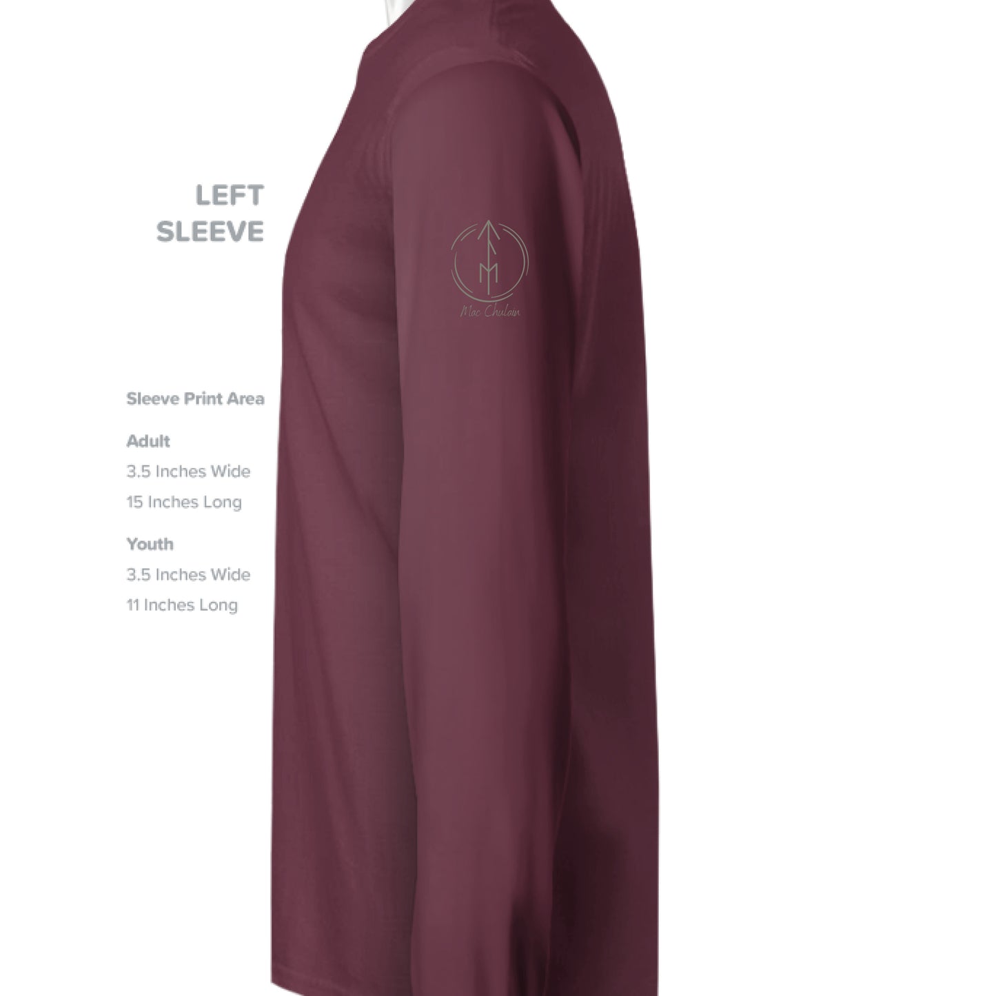 Maroon - SLEEVE_LEFT