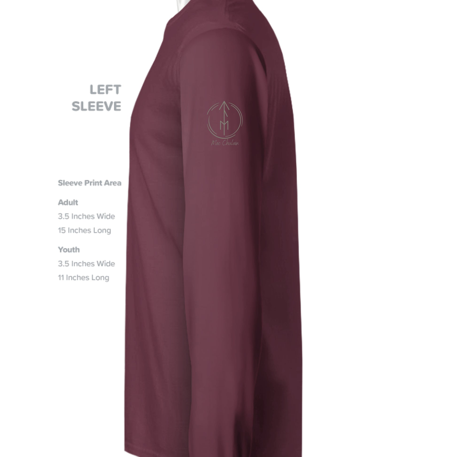 Maroon - SLEEVE_LEFT