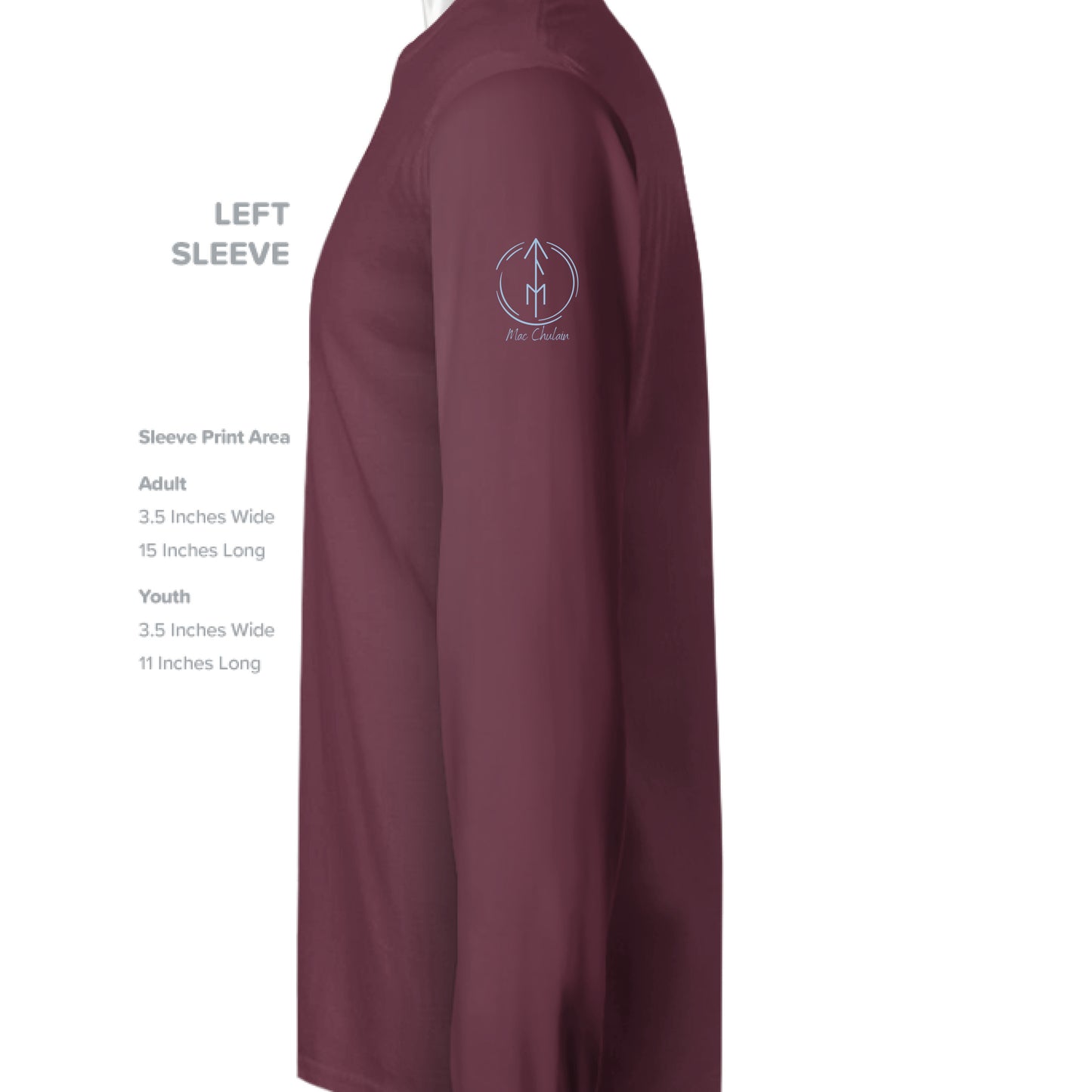 Maroon - SLEEVE_LEFT