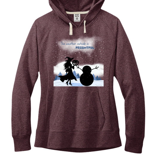 Maroon Heather - FRONT