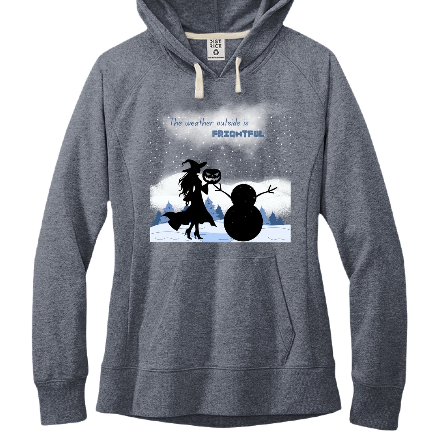 Heathered Navy - FRONT