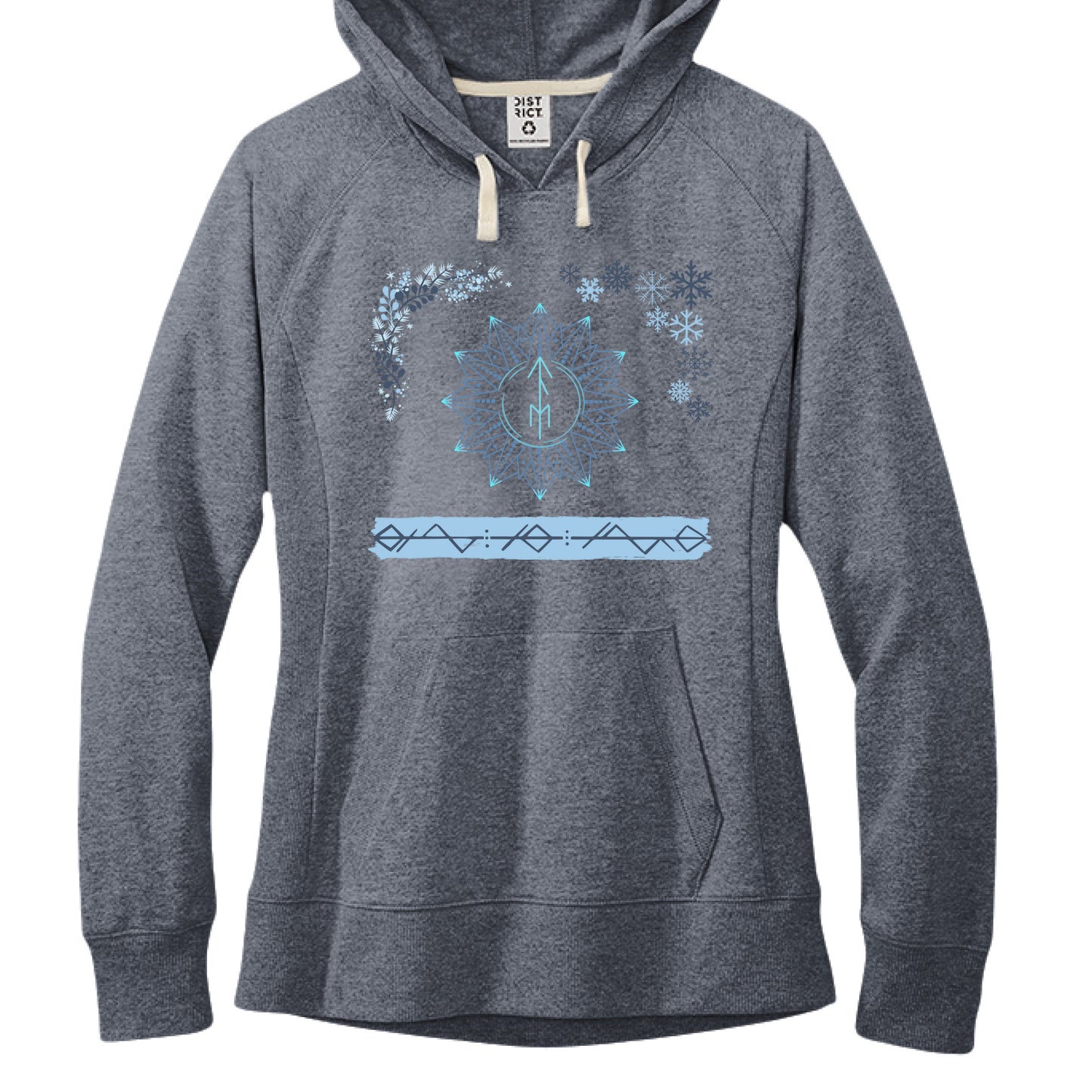 Heathered Navy - FRONT