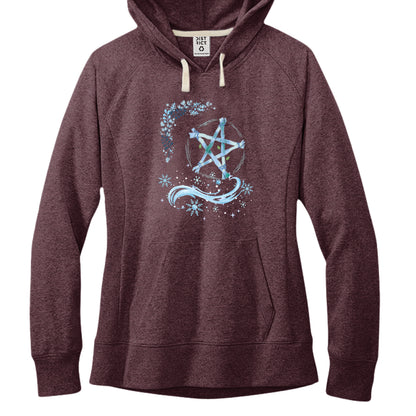 Maroon Heather - FRONT