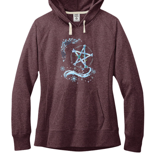 Maroon Heather - FRONT