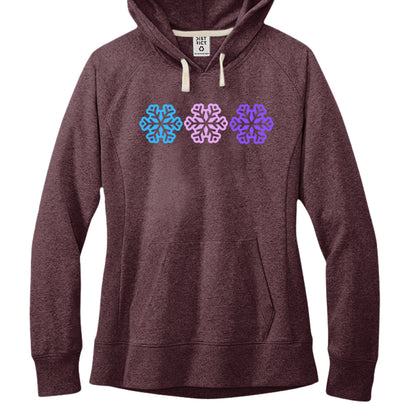 Maroon Heather - FRONT